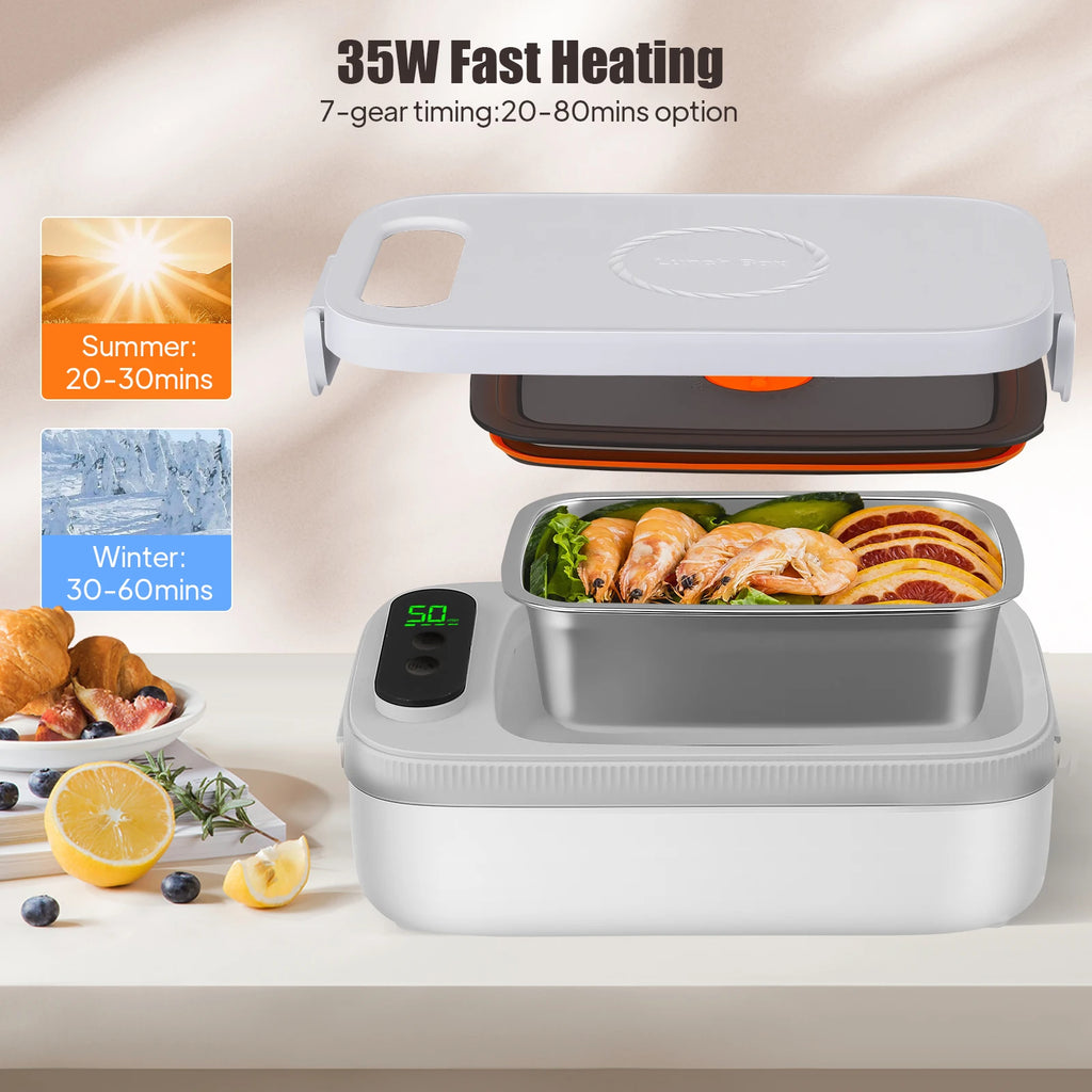 Portable Wireless Electric Lunch Warmer