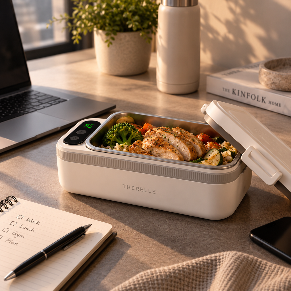 THERELLE™ Portable Heated Lunch Box